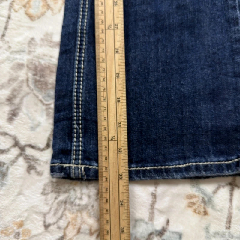 Premier Y2K Flared Jeans with Embroidery Design Size 7/8