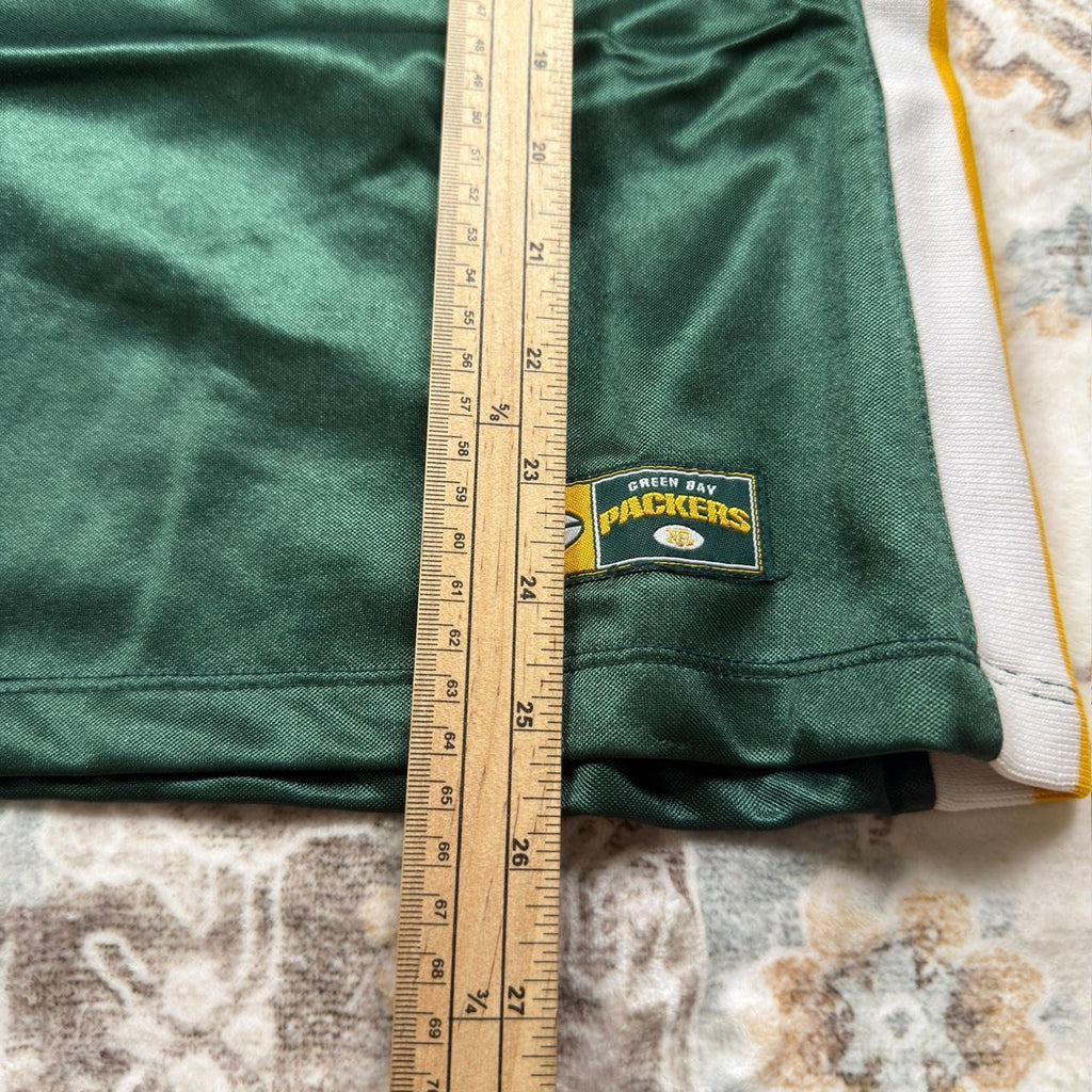 NFL Women’s Green Bay Packers Jersey in Metallic Green Size XL