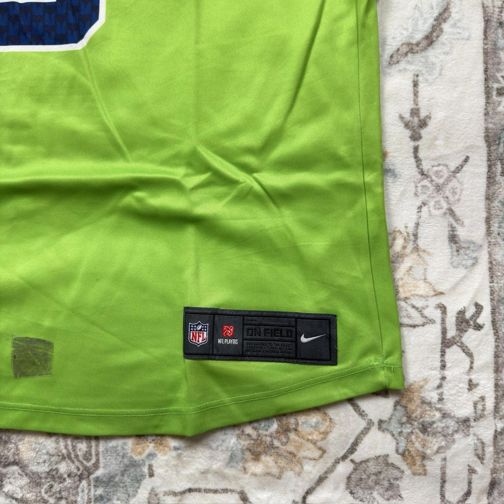 Nike NFL Women’s Russell Wilson Seahawks Dri-Fit Jersey in Light Green Size L