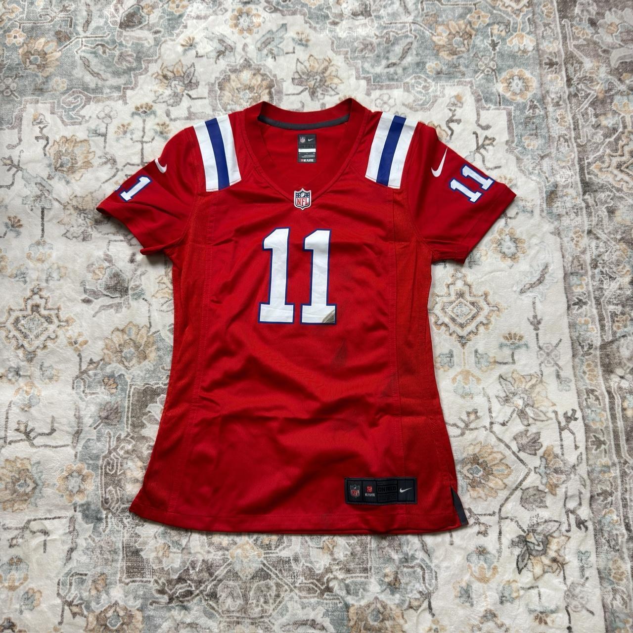 Nike NFL New England Patriots Julian Edelman Jersey in Red Women’s Size S