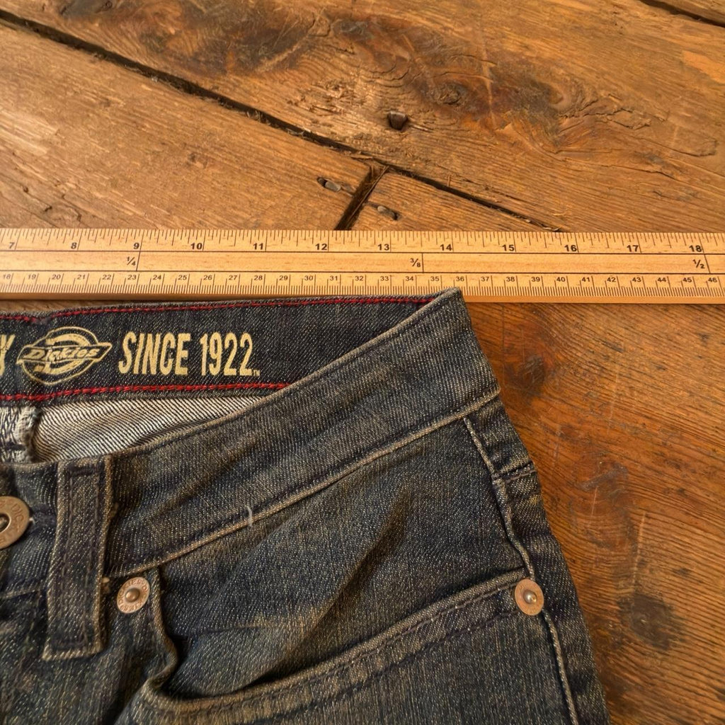 Dickies Women’s Dark Wash Skinny Jeans W28