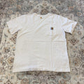 Carhartt Relaxed Fit White T-Shirt with Front Pocket Size L