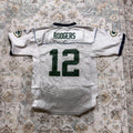 Reebok NFL Aaron Rodgers Jersey in Silver Size L