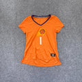 Fanatics Women’s NBA Phoenix Suns Devin Booker Short-sleeved Jersey in Orange