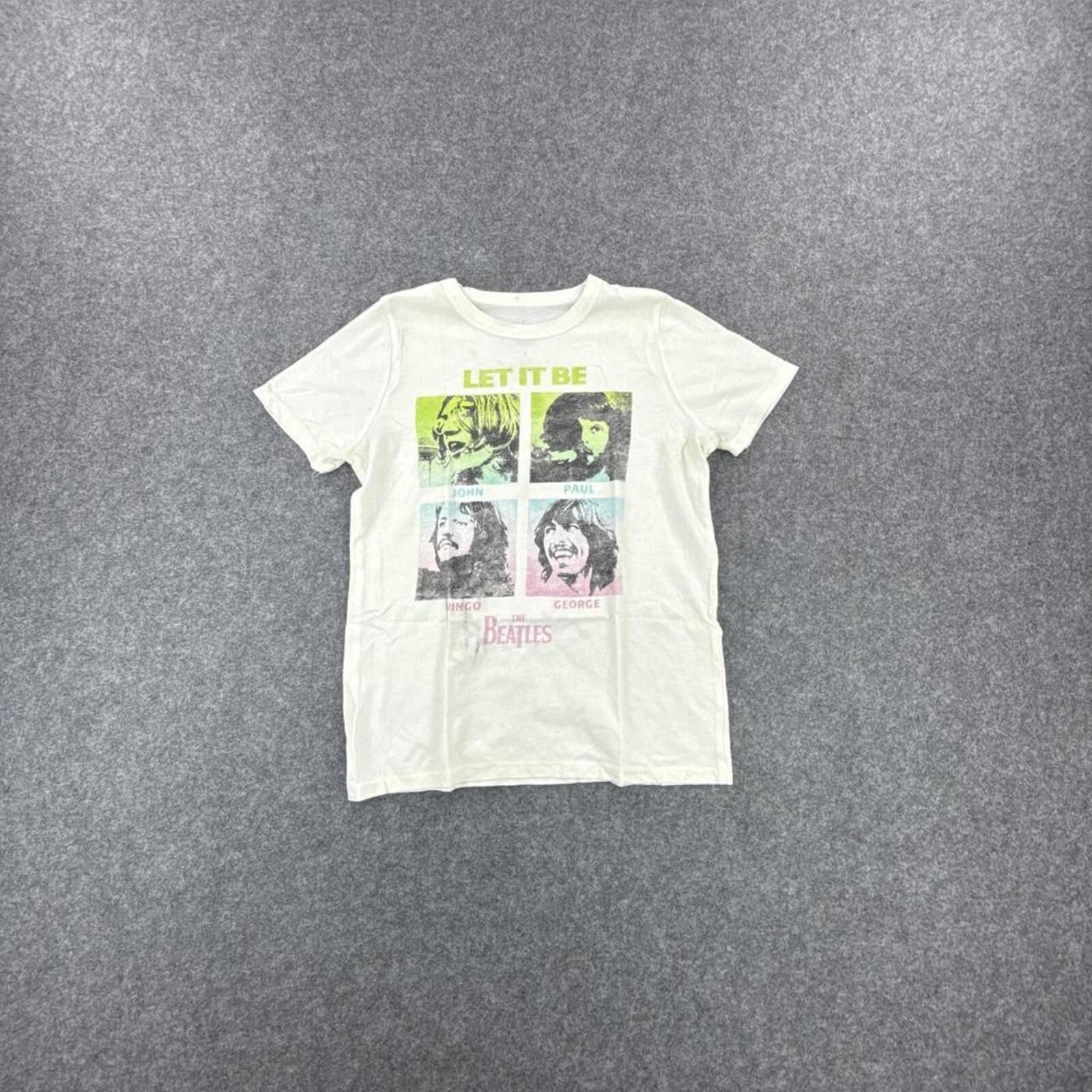 White Beatles Let It Be t-shirt #TheBeatles #VintageTee