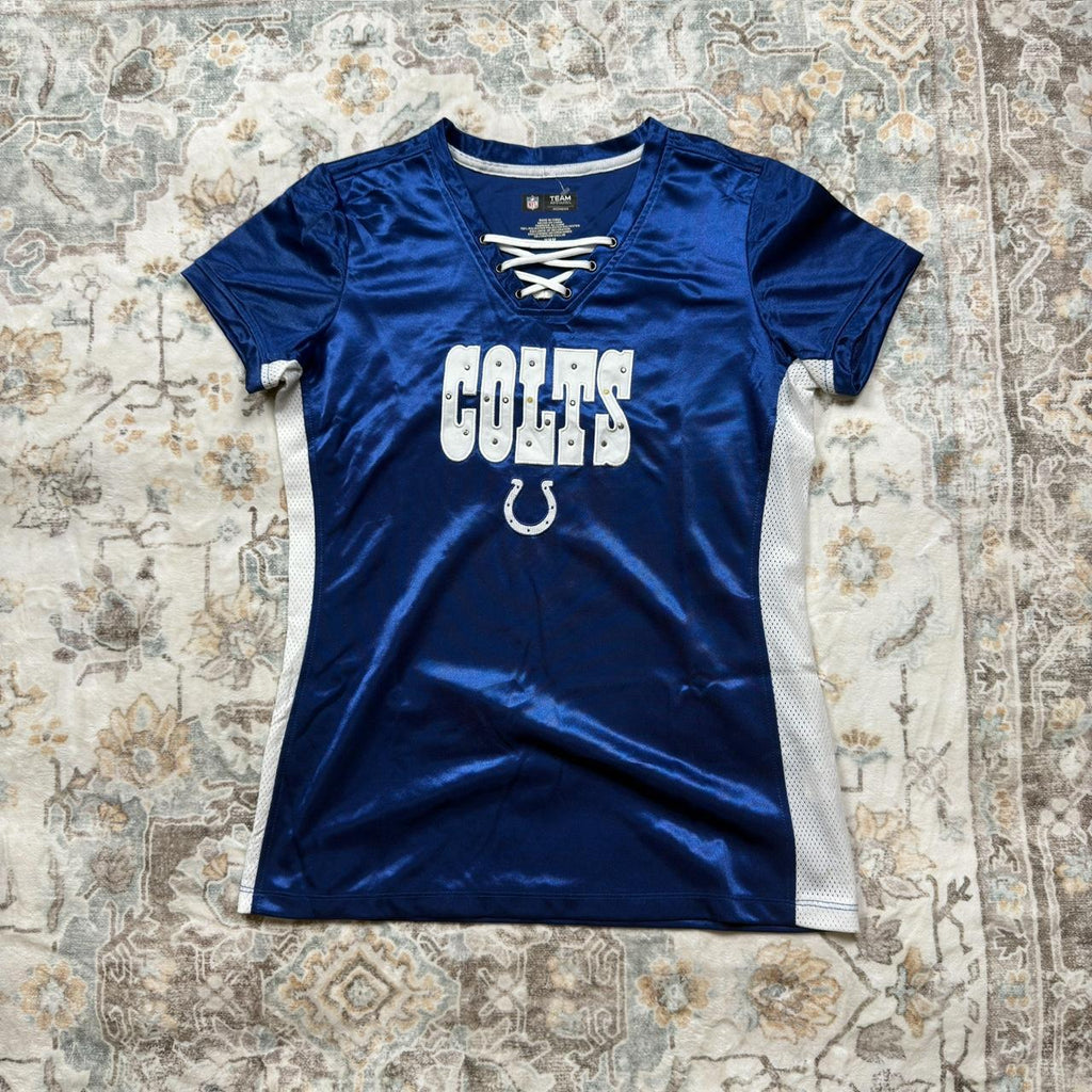 NFL Indianapolis Colts Jersey in Blue Women’s Size M