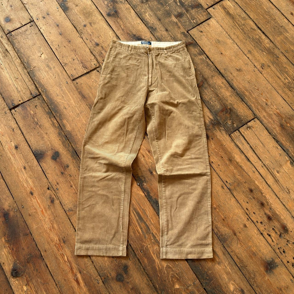 Polo Ralph Lauren Tan Corduroy Trousers W32