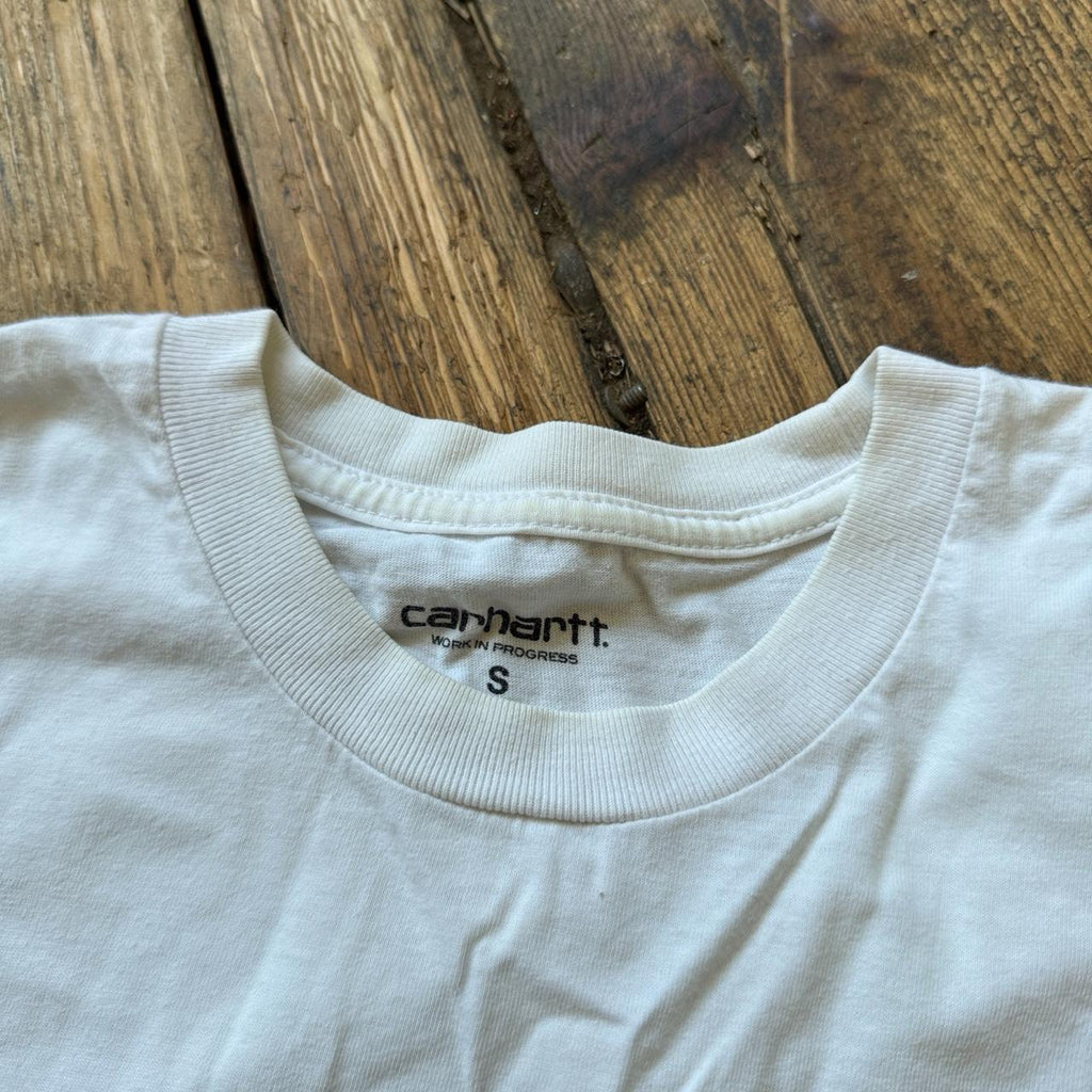 Carhartt WIP Outlaw White T-Shirt Size S