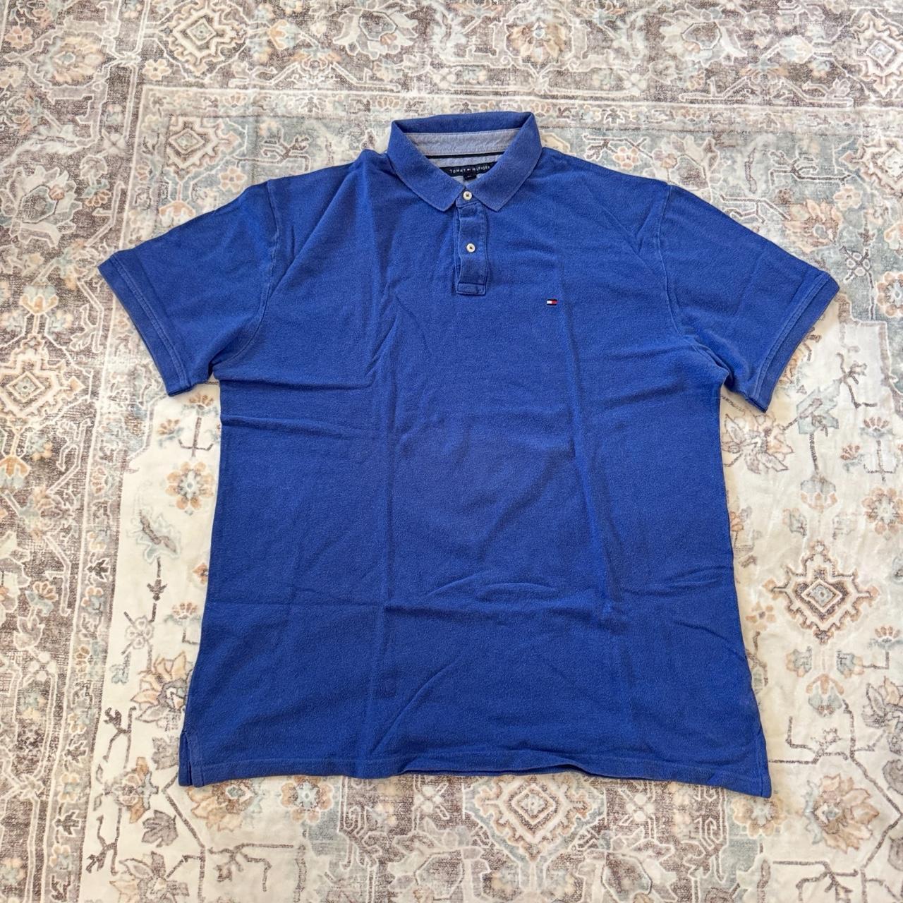 Tommy Hilfiger Polo Shirt in Blue Size XXL