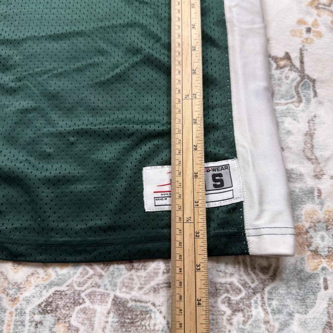 Badger Sport Brewster Dance Team Jersey in Green and White Size S