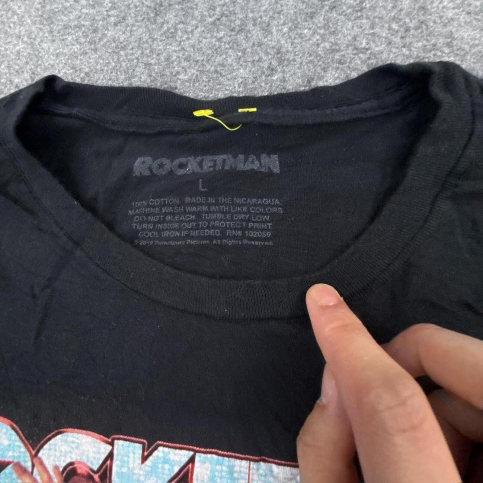 Black Rocketman Tee