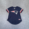 Women’s NFL New England Patriots Lightweight Navy Blue Jersey