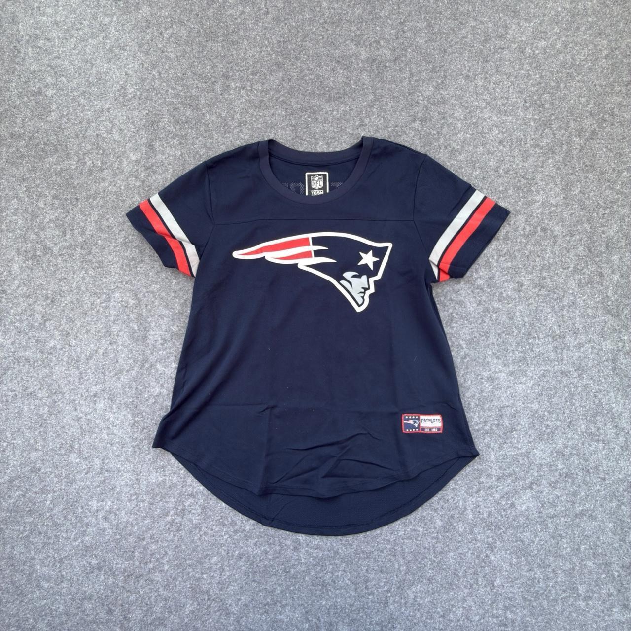 Women’s NFL New England Patriots Lightweight Navy Blue Jersey