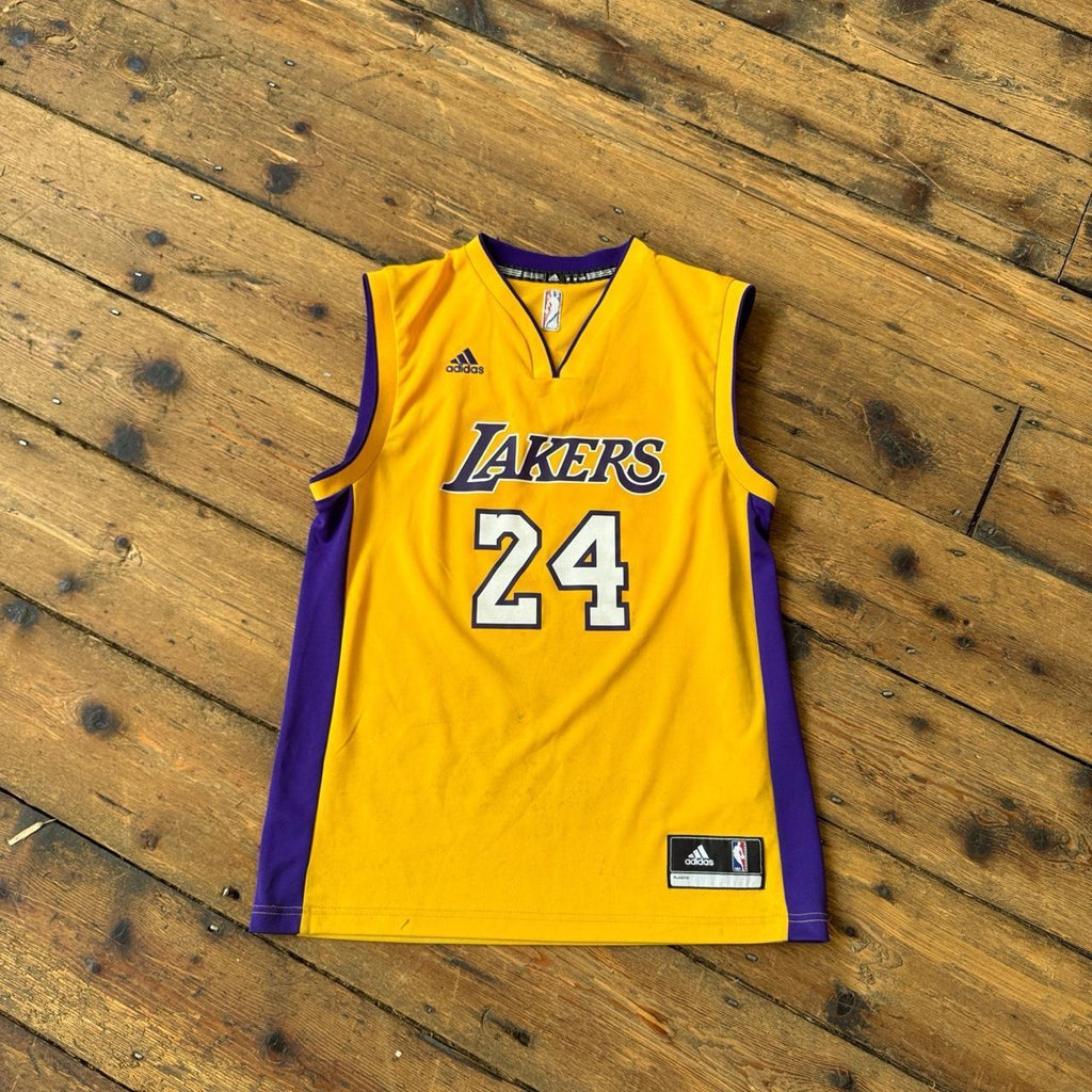 Adidas NBA Kobe Bryant Lakers Jersey in Yellow Size M