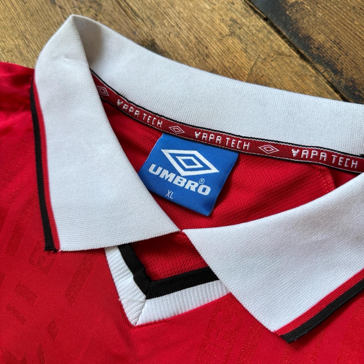 Vintage Umbro Manchester United Champions League The Final 1999 Jersey Size XL