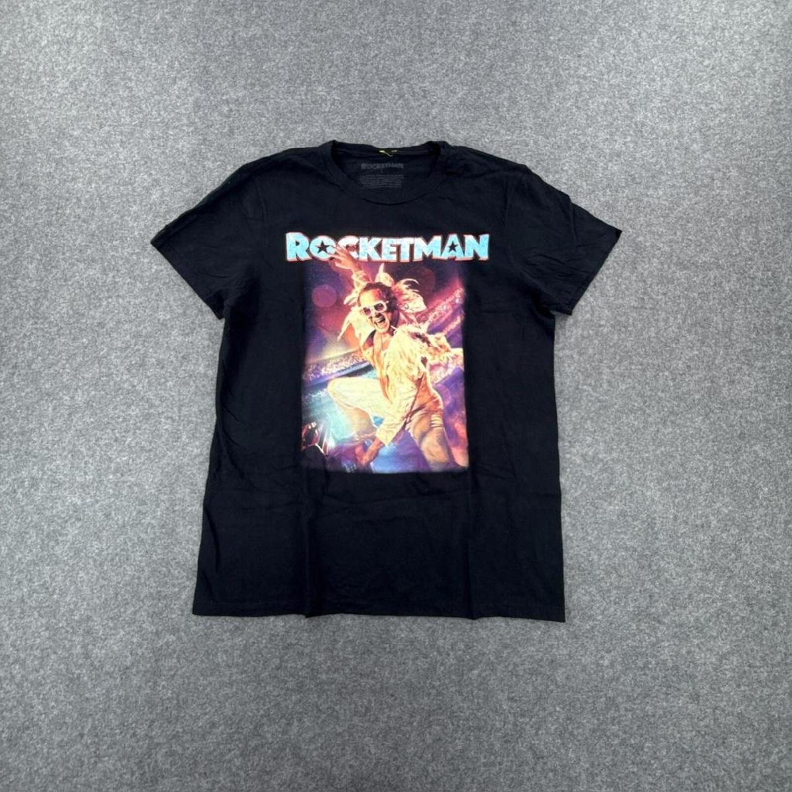 Black Rocketman Tee