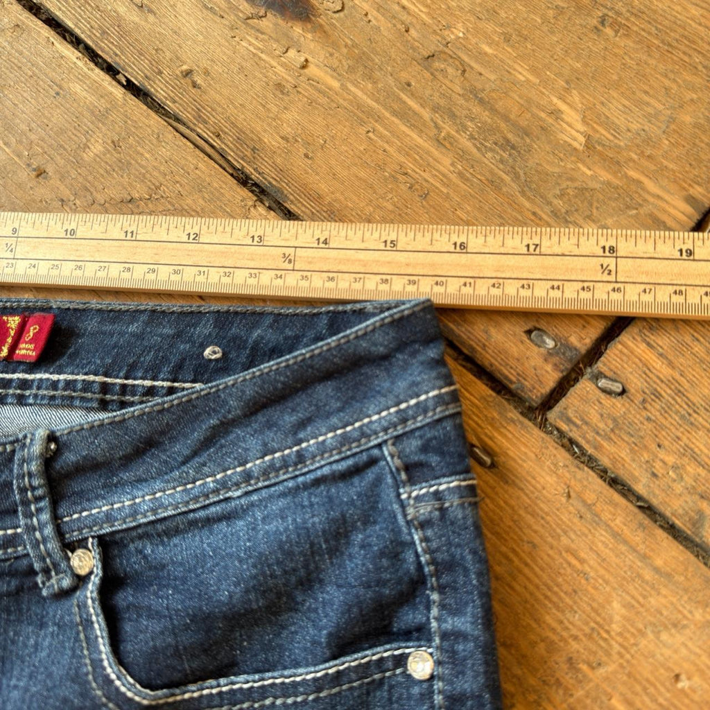 one 5 one Women’s Y2K Dark Wash Jeans Size 8