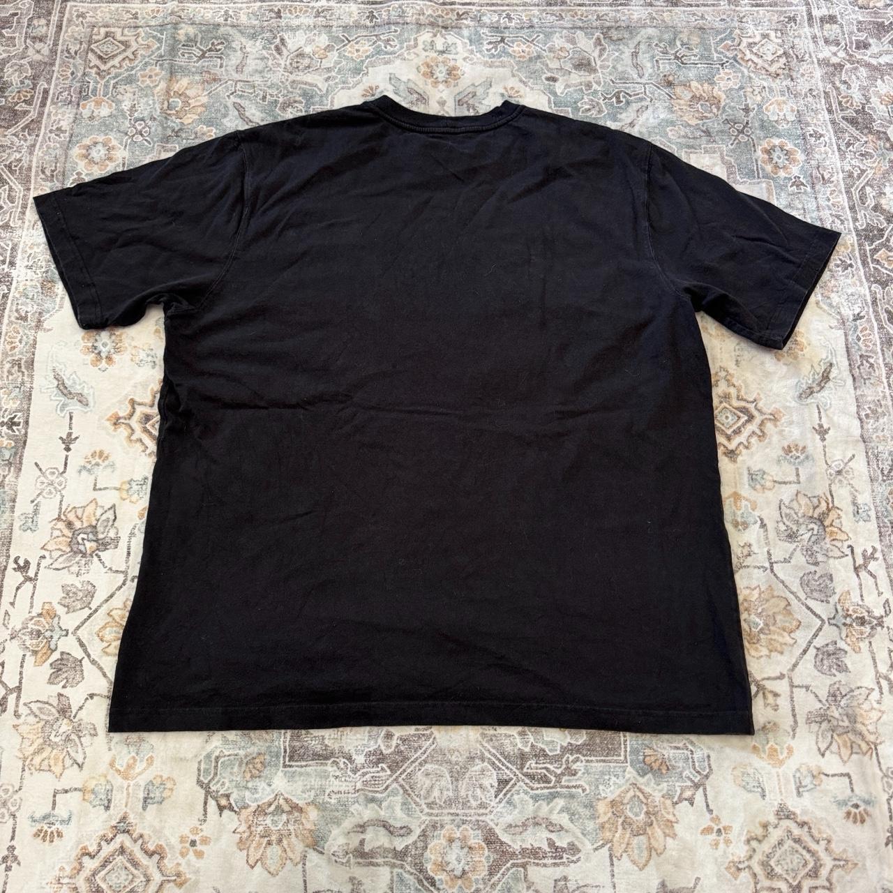 Carhartt Loose Fit Black Pocket T-Shirt Size XL