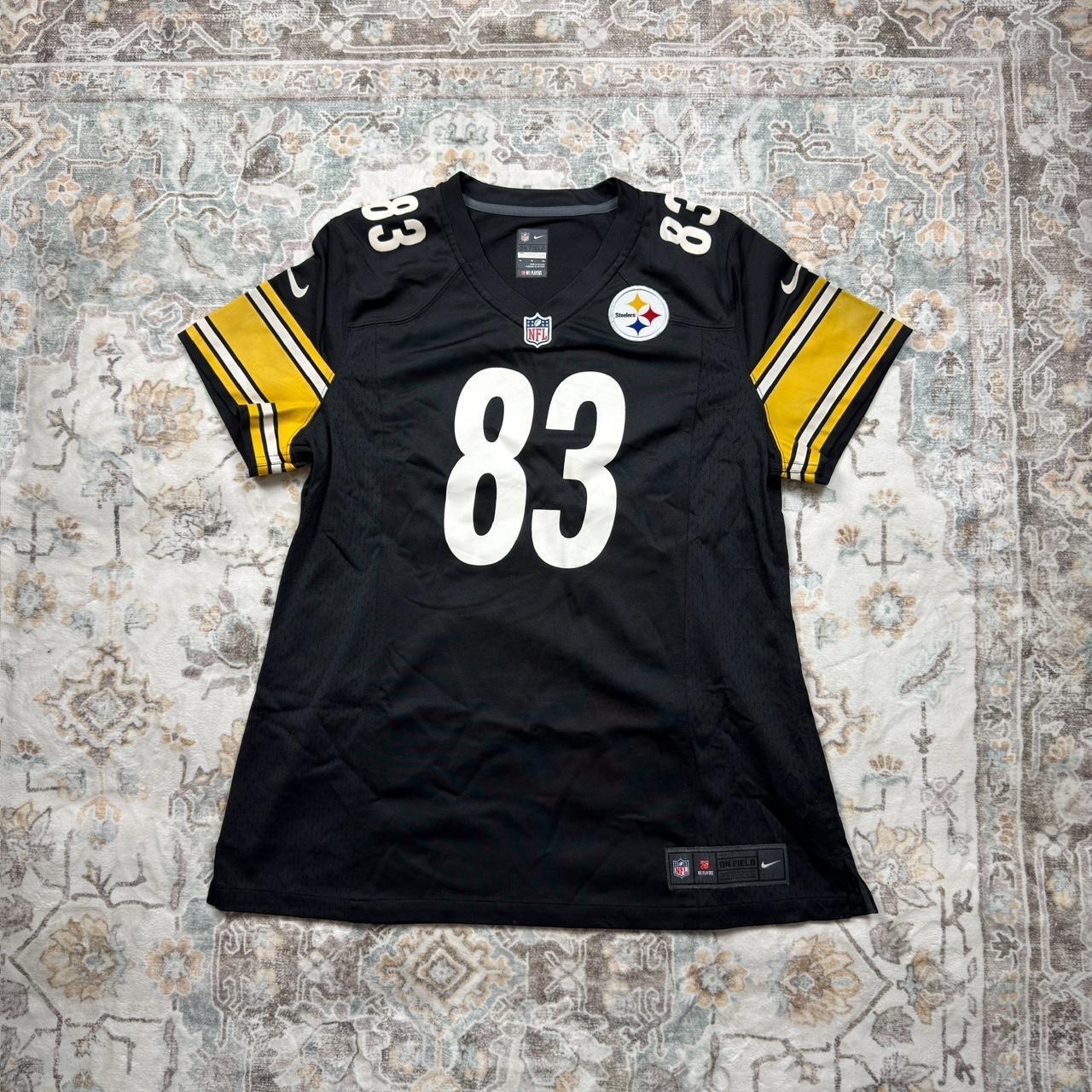 Nike NFL Pittsburgh Steelers Miller Jersey in Black Women’s Size XL