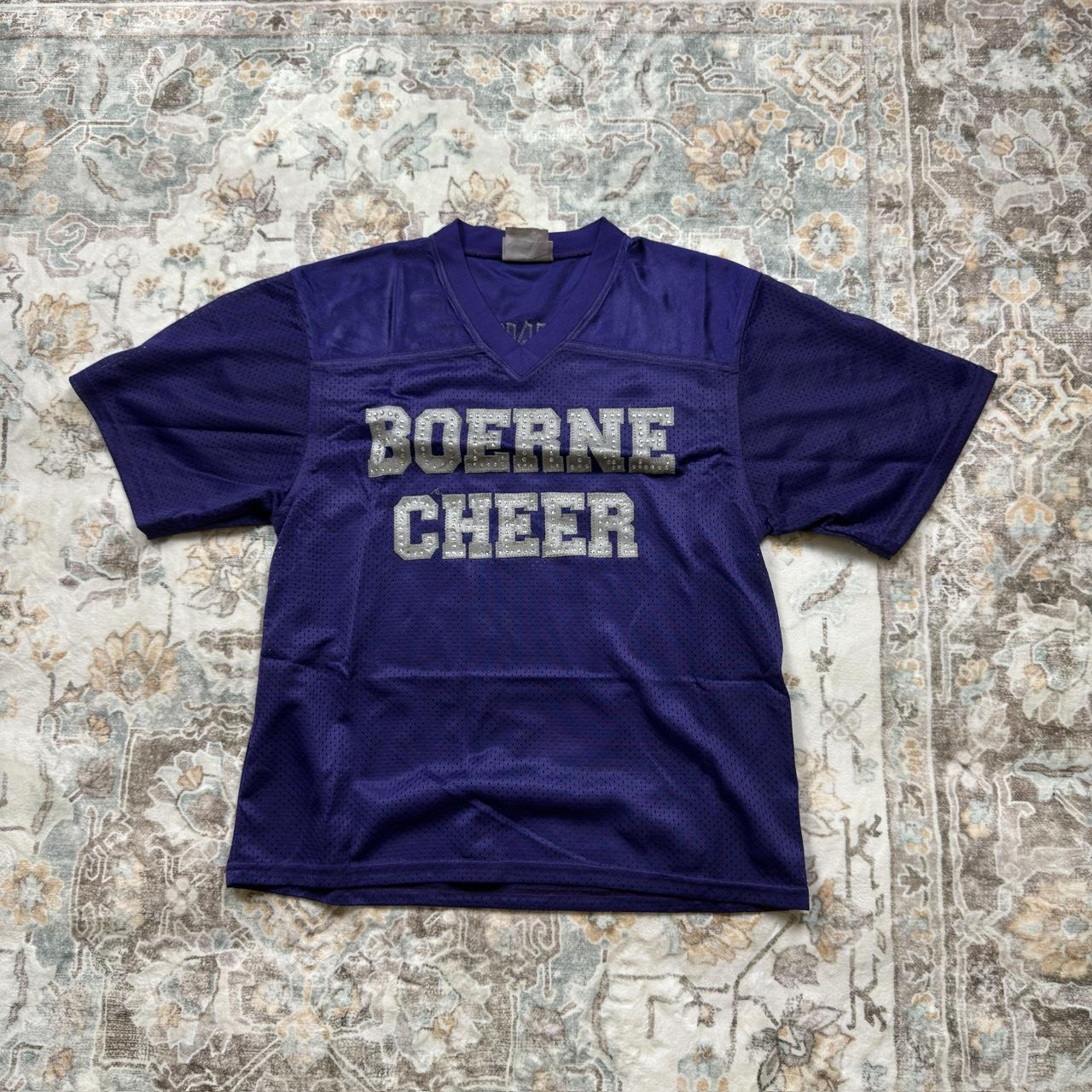 Boerne Cheer Mindy Purple Jersey Size M