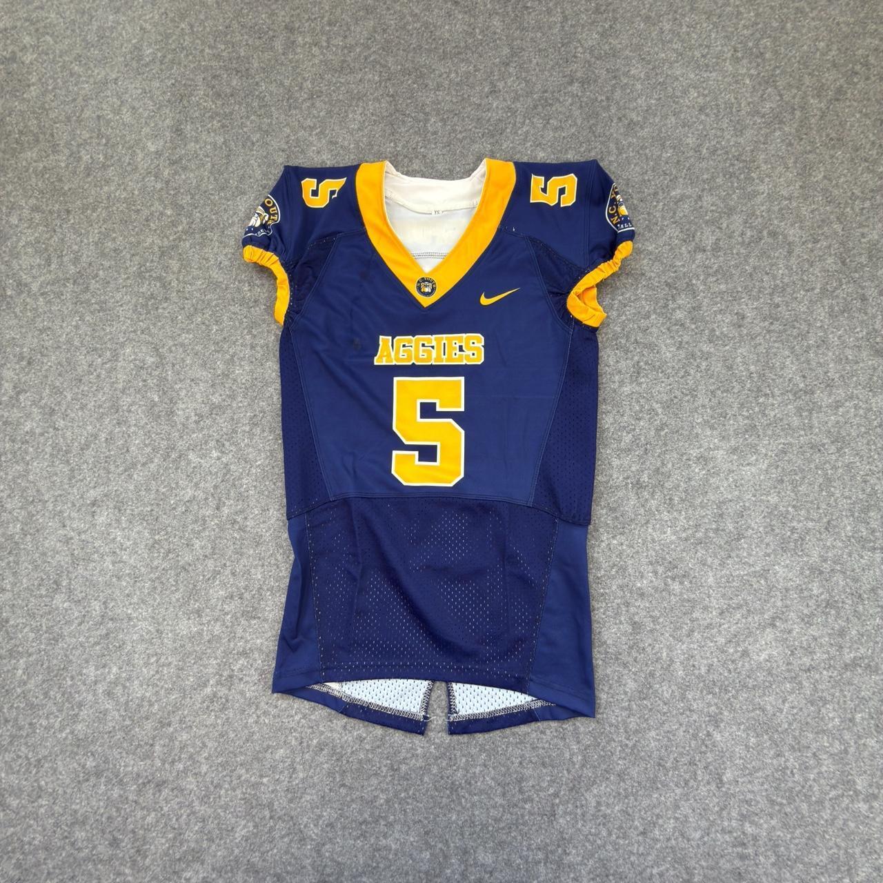 Nike Aggies Dawgpound Jersey in Navy and Yellow