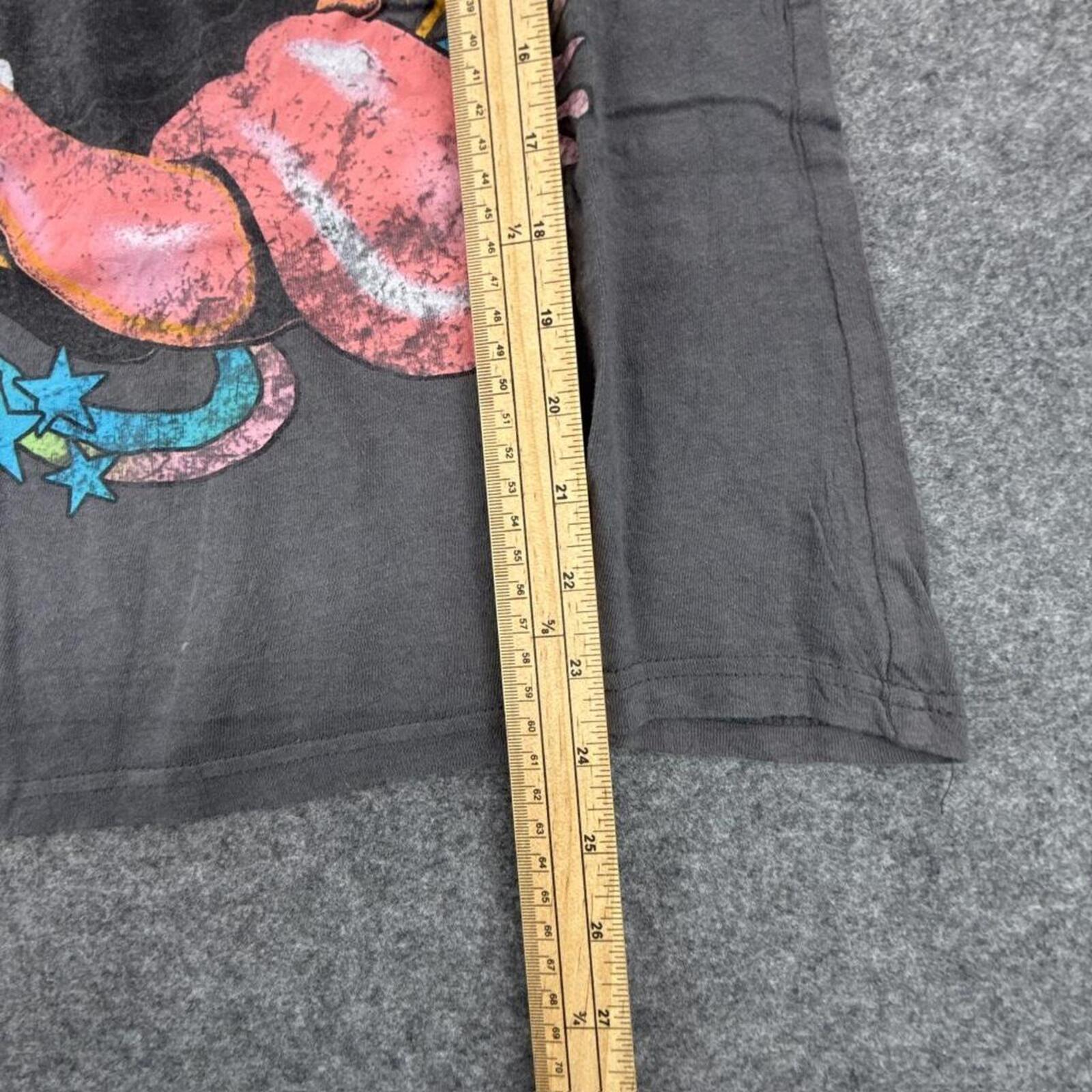 Grey Rolling Stones graphic tee