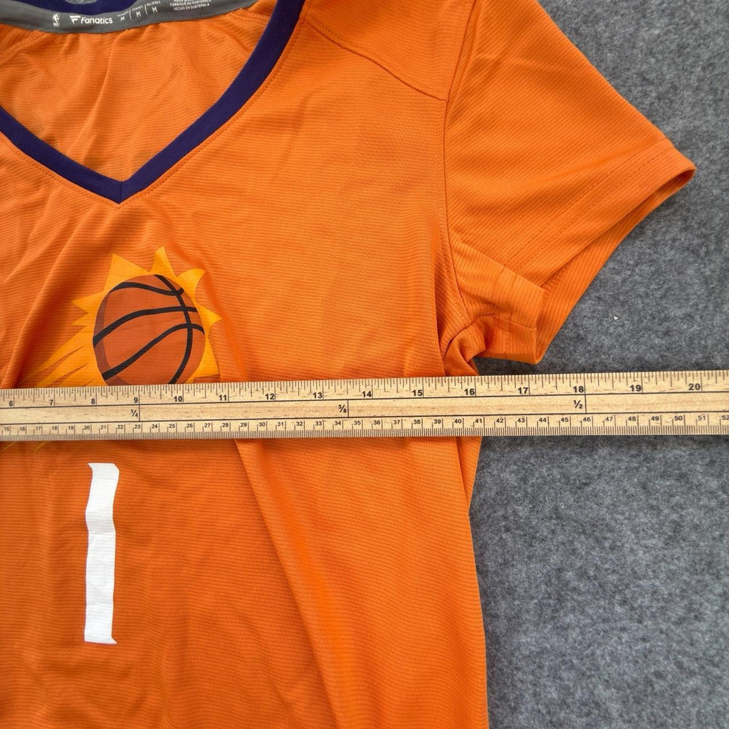 Fanatics Women’s NBA Phoenix Suns Devin Booker Short-sleeved Jersey in Orange