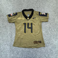 Nike Women’s NFL Seattle Seahawks Metcalf Jersey in Digital Gold