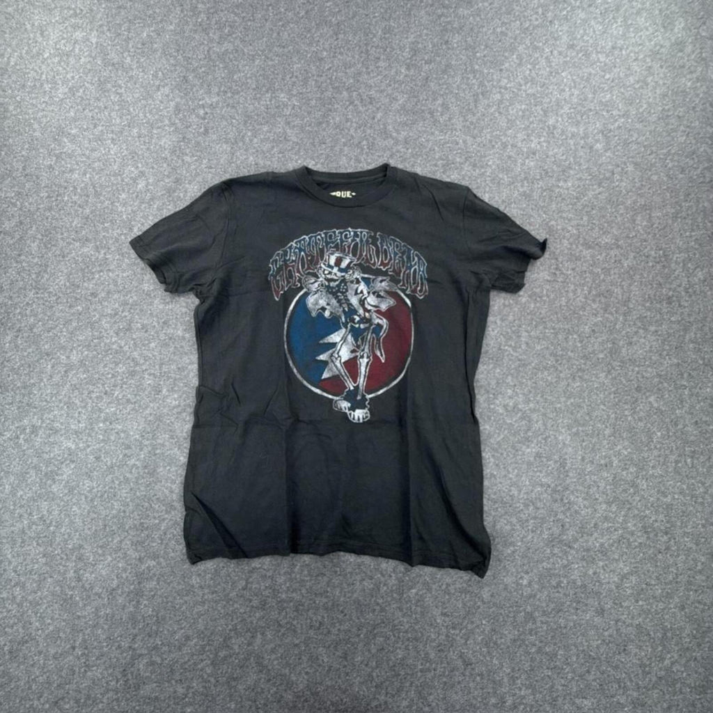 Black Grateful Dead graphic tee