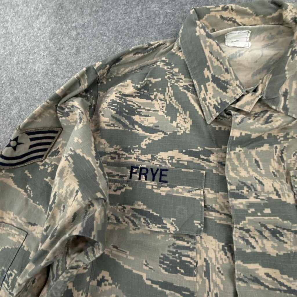 US Air Force camo jacket #militaryinspired