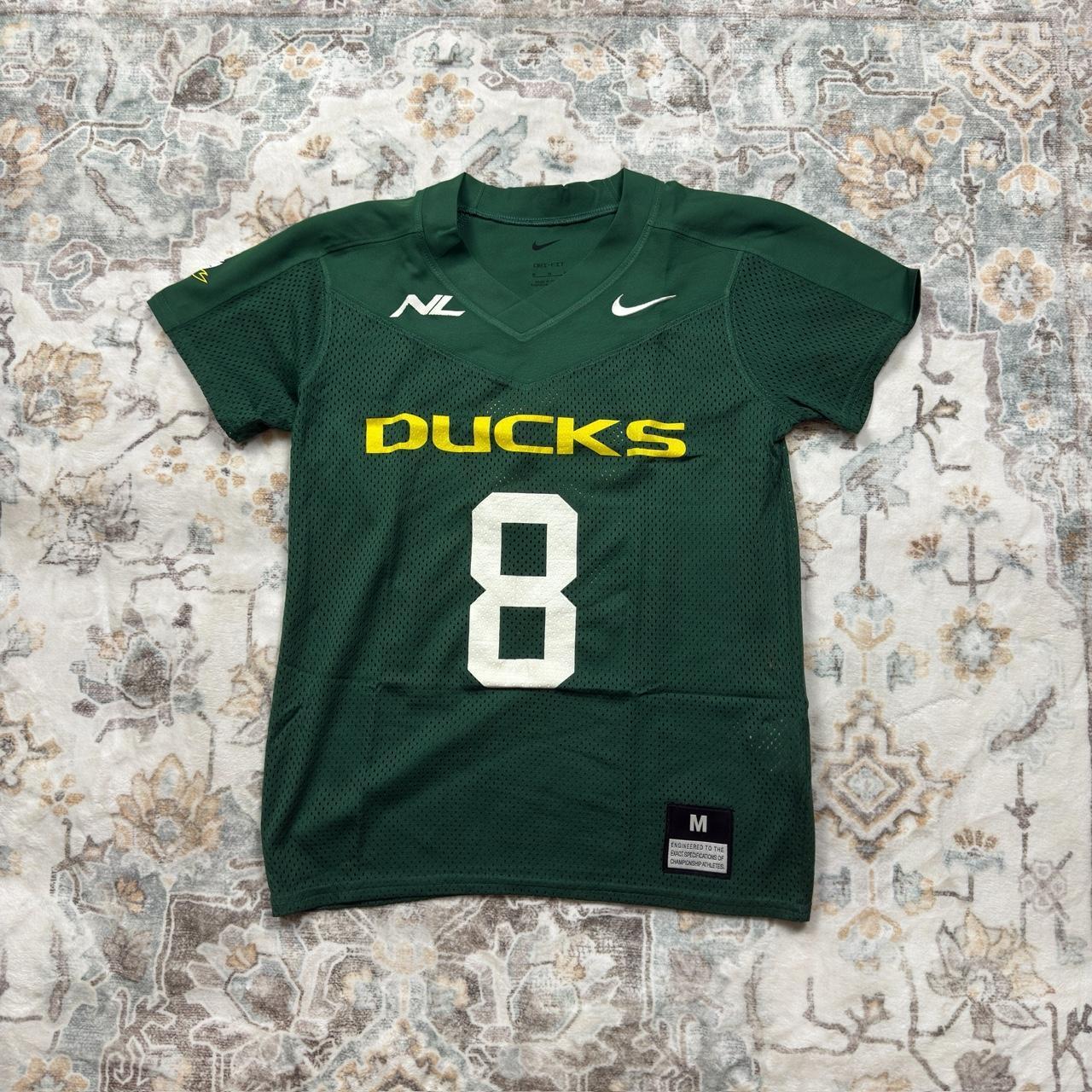 Nike Dri-Fit Ducks Jersey in Green Size M