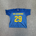 Alleson Athletic St. John’s 29 Football Jersey in Blue