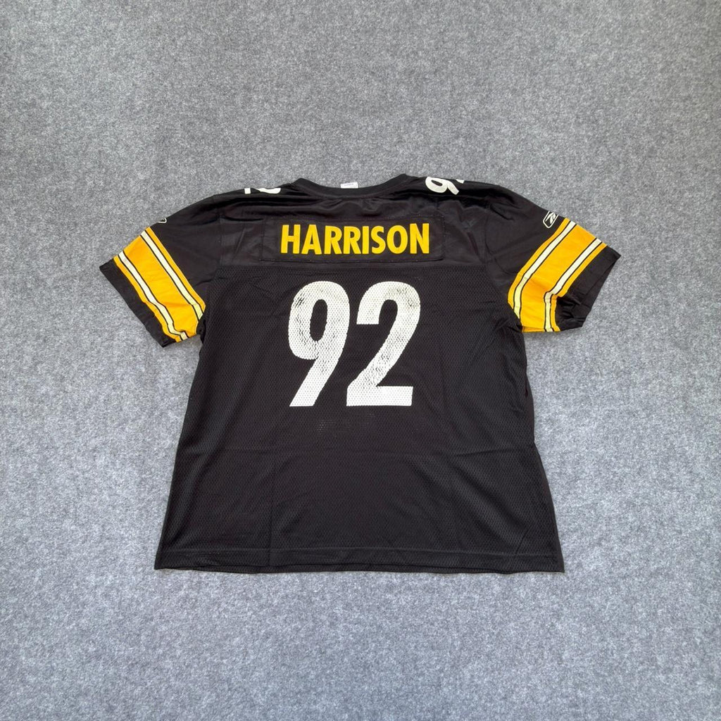 Reebok Women’s NFL Steelers ‘HARRISON’ Jersey in Black & Yellow