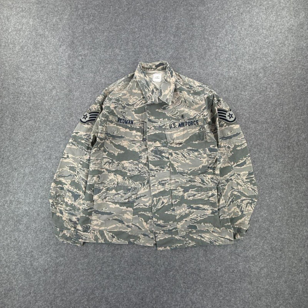 US Air Force Khaki and green camo jacket #camo #grunge