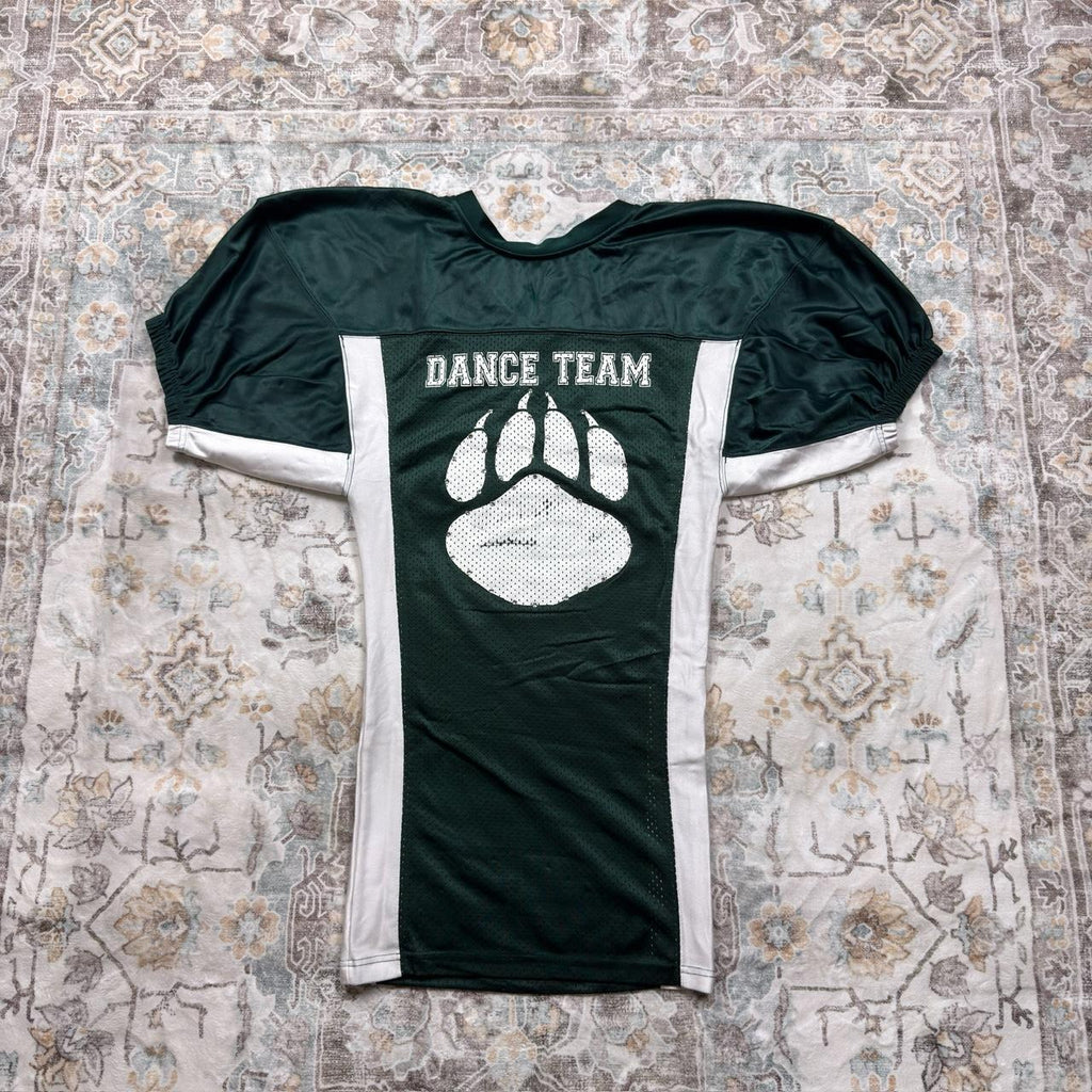 Badger Sport Brewster Dance Team Jersey in Green and White Size S