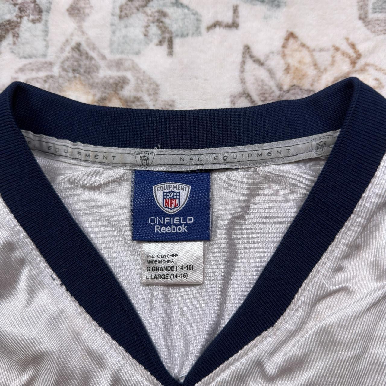 Reebok NFL Aaron Rodgers Jersey in Silver Size L