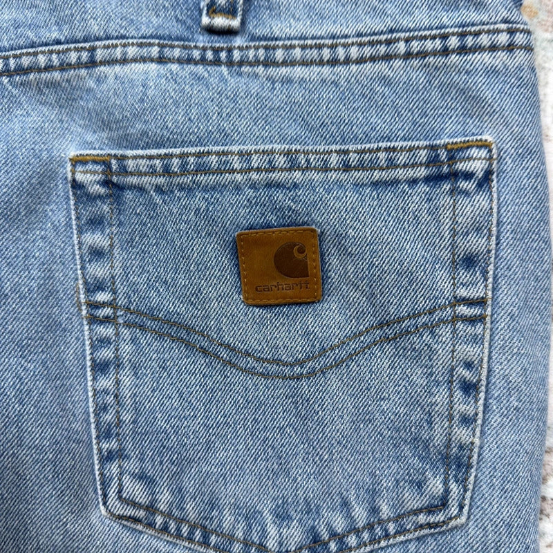 Carhartt Relaxed Fit Light Wash Jeans W42 L30