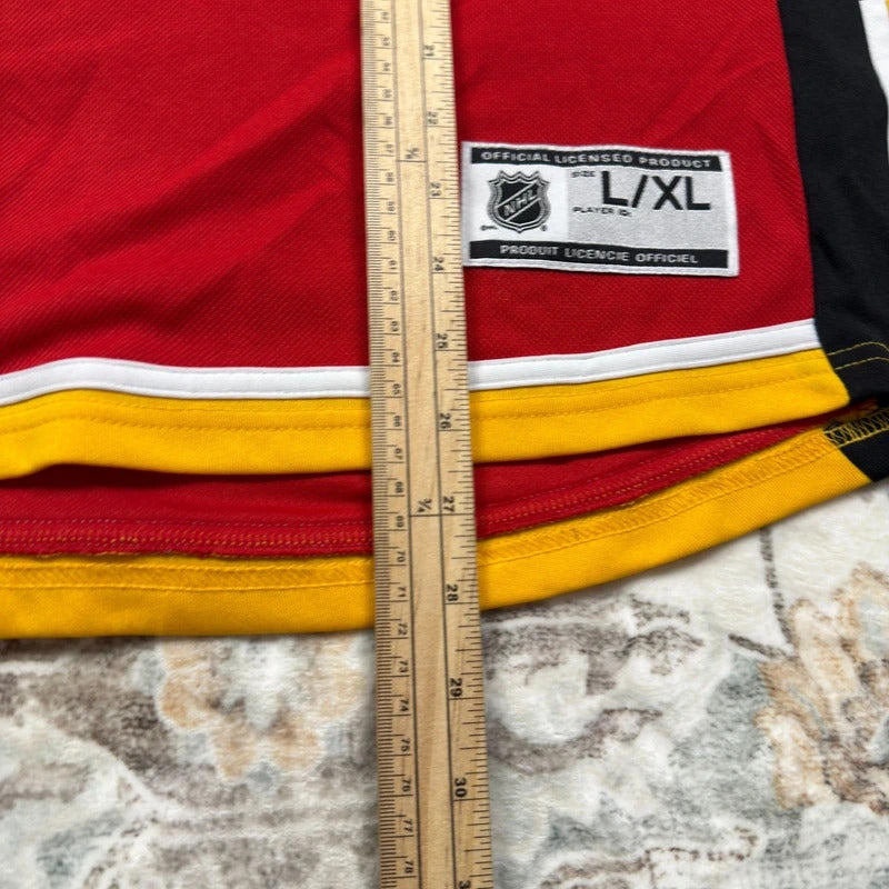 NHL Calgary Flames Long-sleeved Jersey Size L