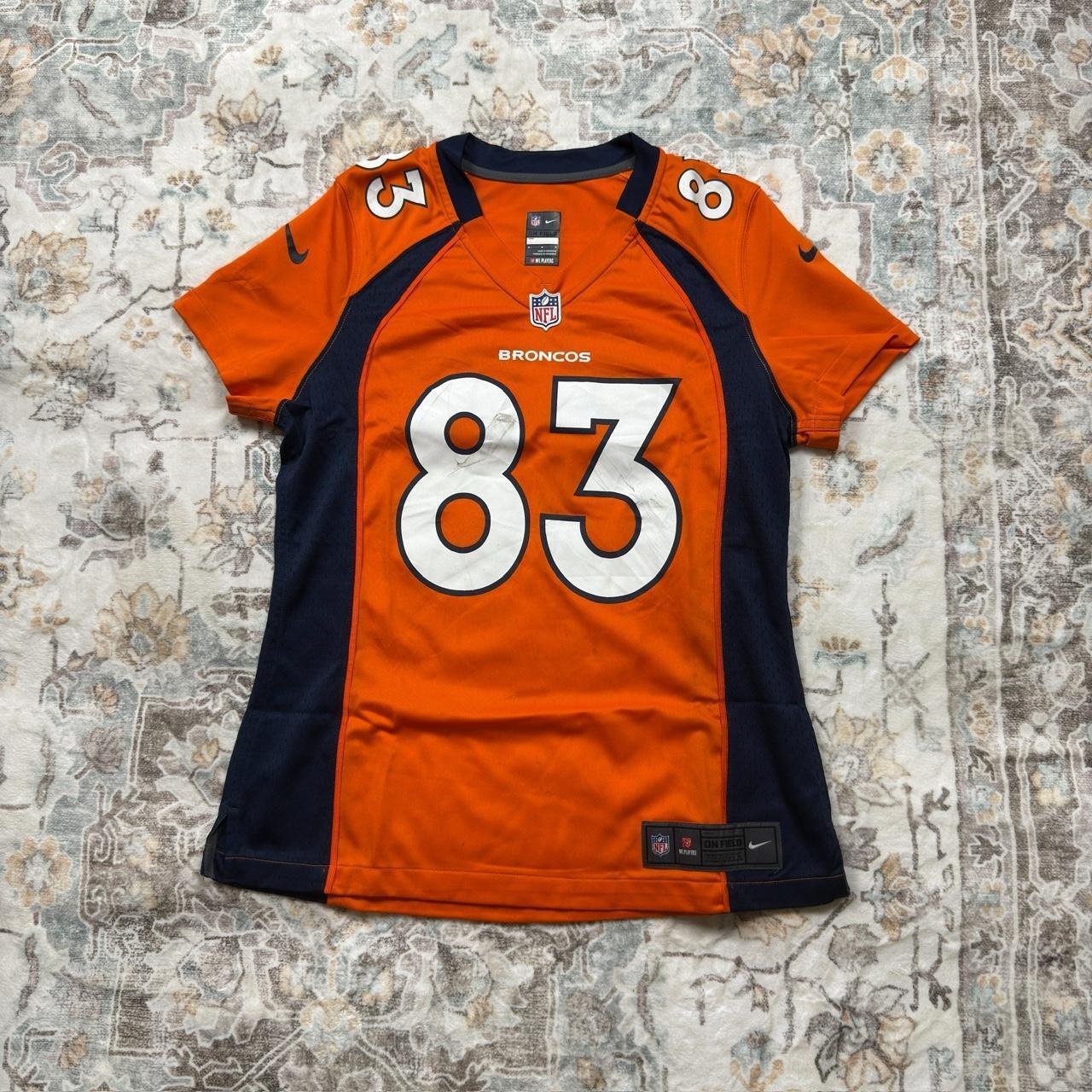 Nike NFL Denver Broncos Wes Welker Jersey in Orange Women’s Size M