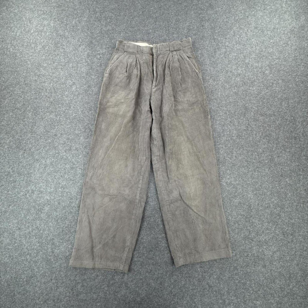 Grey corduroy Bay Club pants #90s