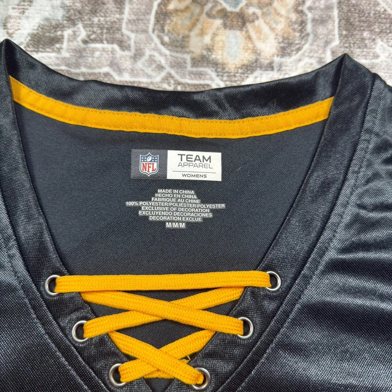 NFL Women’s Steelers Jersey in Black Size M