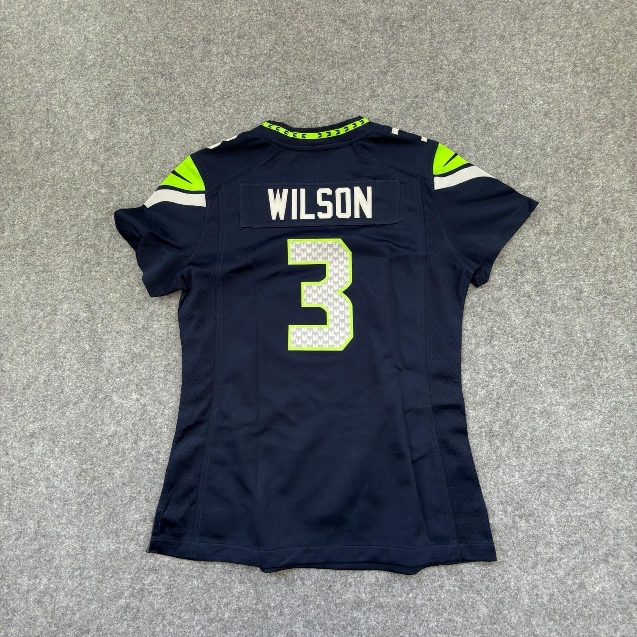 Nike NFL Seahawks ‘Wilson’ Jersey in Navy Women’s