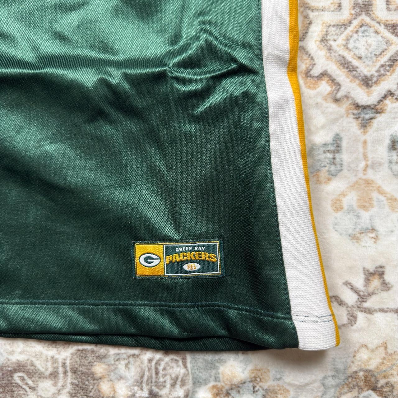 NFL Women’s Green Bay Packers Jersey in Metallic Green Size XL