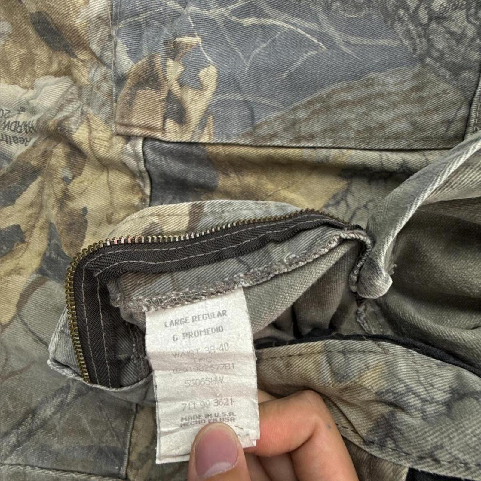 Walls camo cargo pants #skater