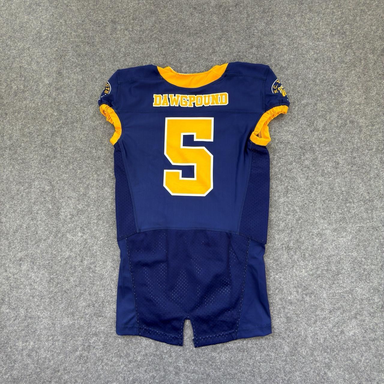 Nike Aggies Dawgpound Jersey in Navy and Yellow