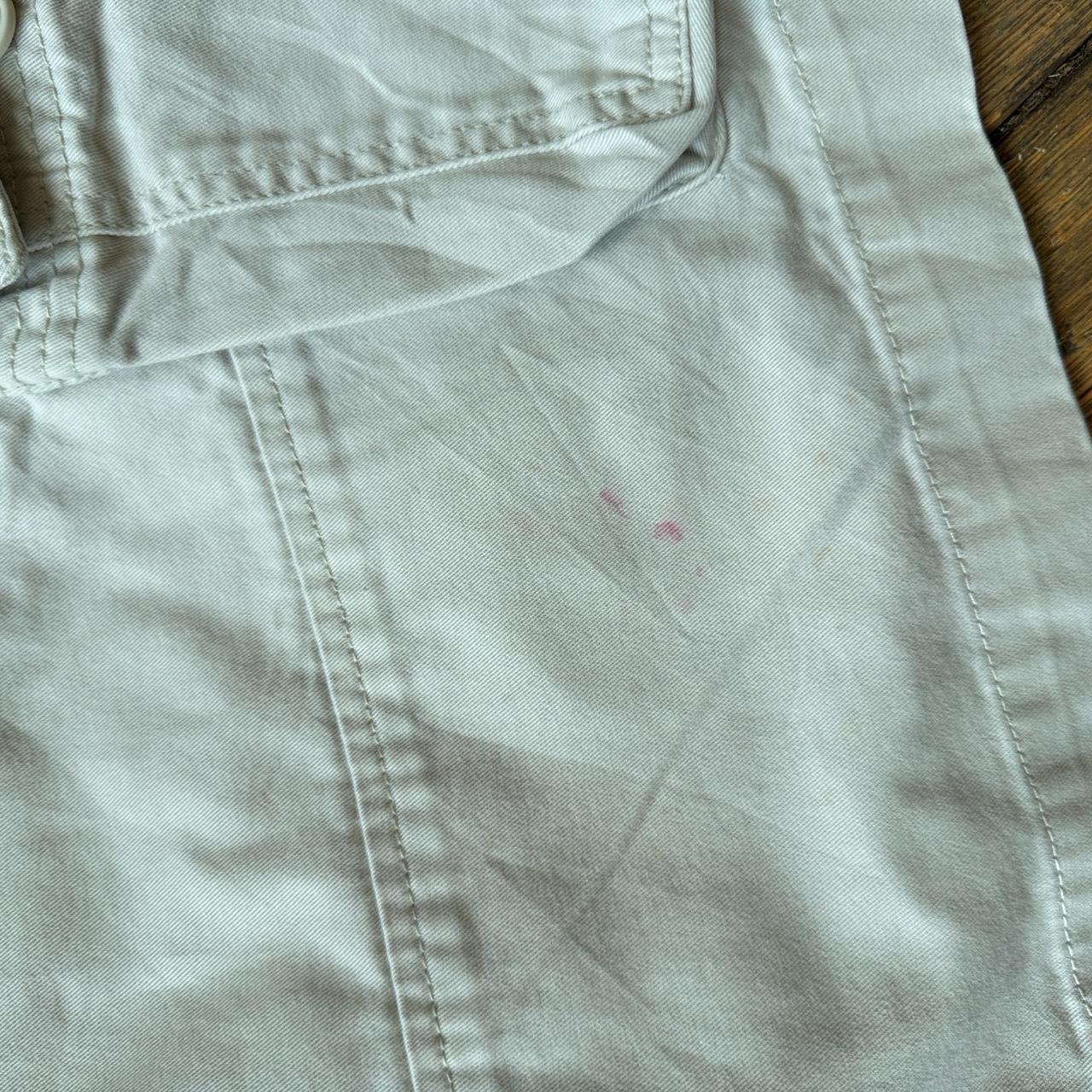 Cremieux Off White Cargo Shorts W36