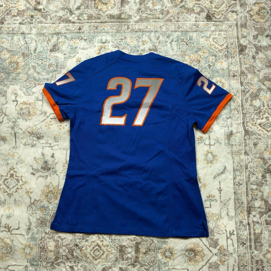 Nike Boise State “27” Jersey in Blue and Orange Size L