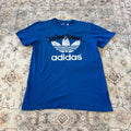 Adidas Logo T-Shirt in Blue Size M