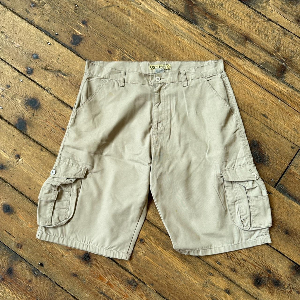 GS-115 Tan Cargo Shorts W38