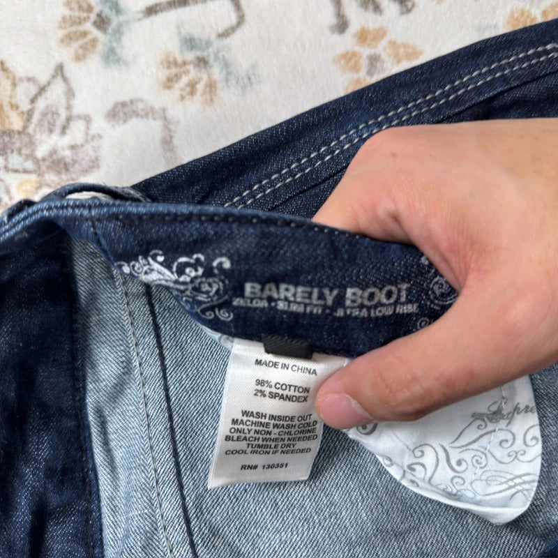 Express Jeans Barely Bootcut Y2K Jeans